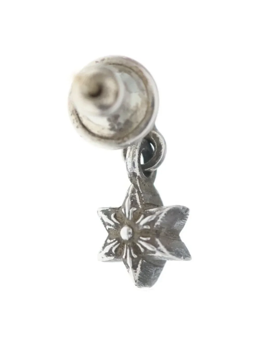 Chrome Hearts Tny Str Drp 1 Thailandnice Tar Dropearrings Silver Earring